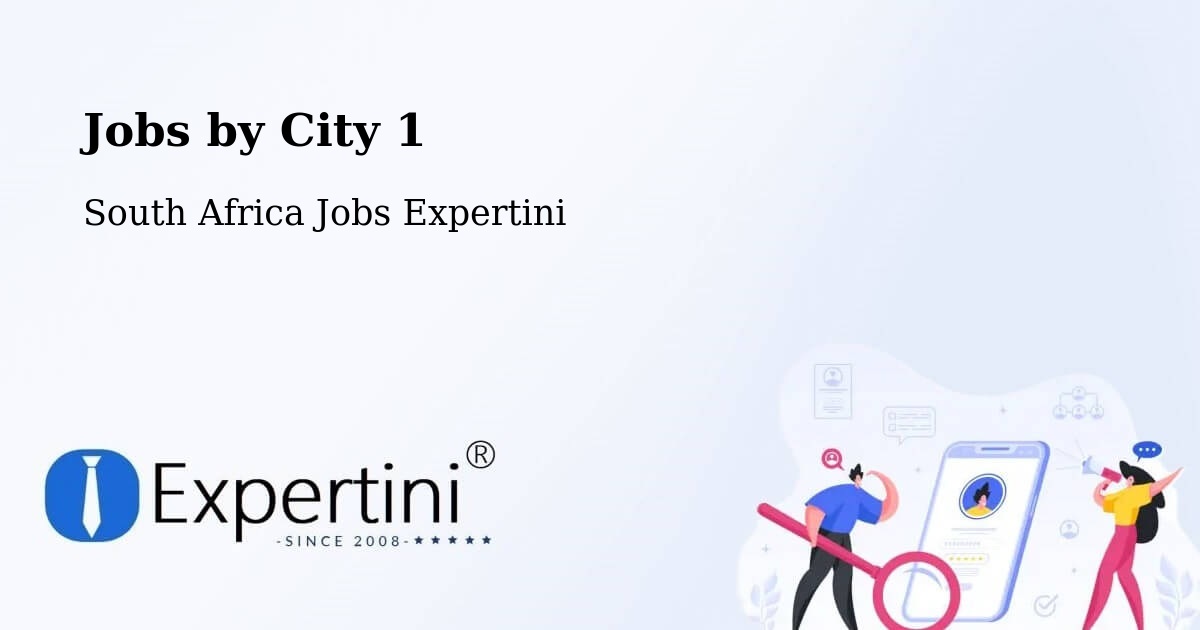 City Jobs in South Africa - Expertini